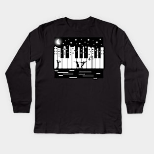 Piano City Kids Long Sleeve T-Shirt